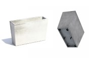 Πλαστική Ζαρντινιέρα Με Ρόδες Ecopots Paris With Wheels